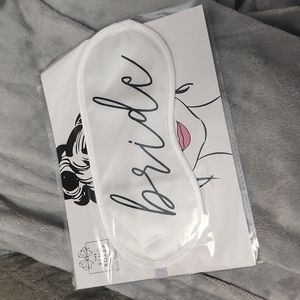 Bride sleep mask